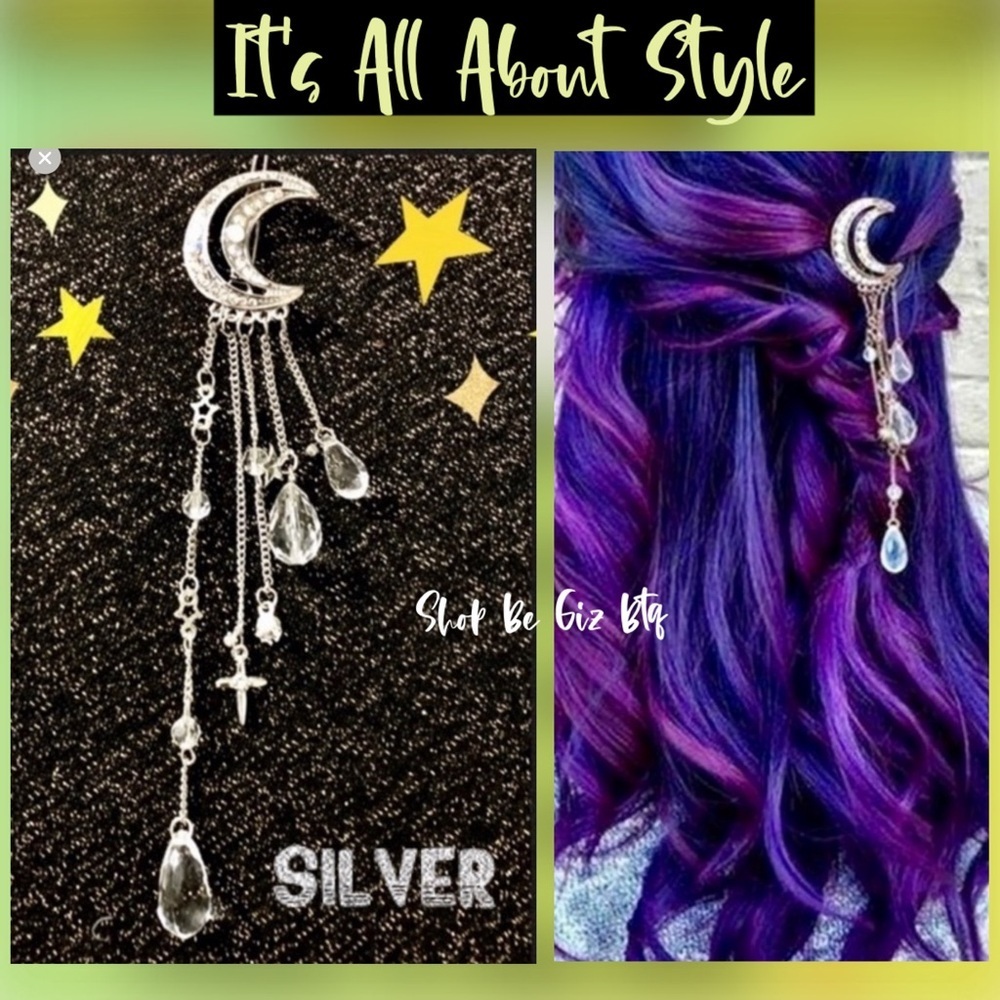 Super Elegant Embellished Hairpin to Enhance your Casual or Night Our Hair look